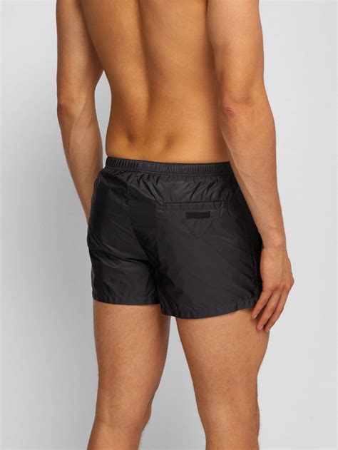 prada swimming shorts|prada swim trunks.